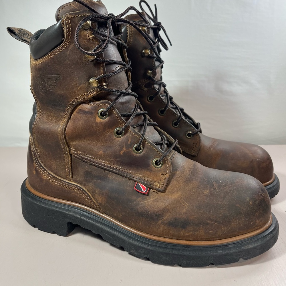 Red Wing 2203 Steel Toe Work Boots Men’s 6.5 EE Brown Leather USA Made